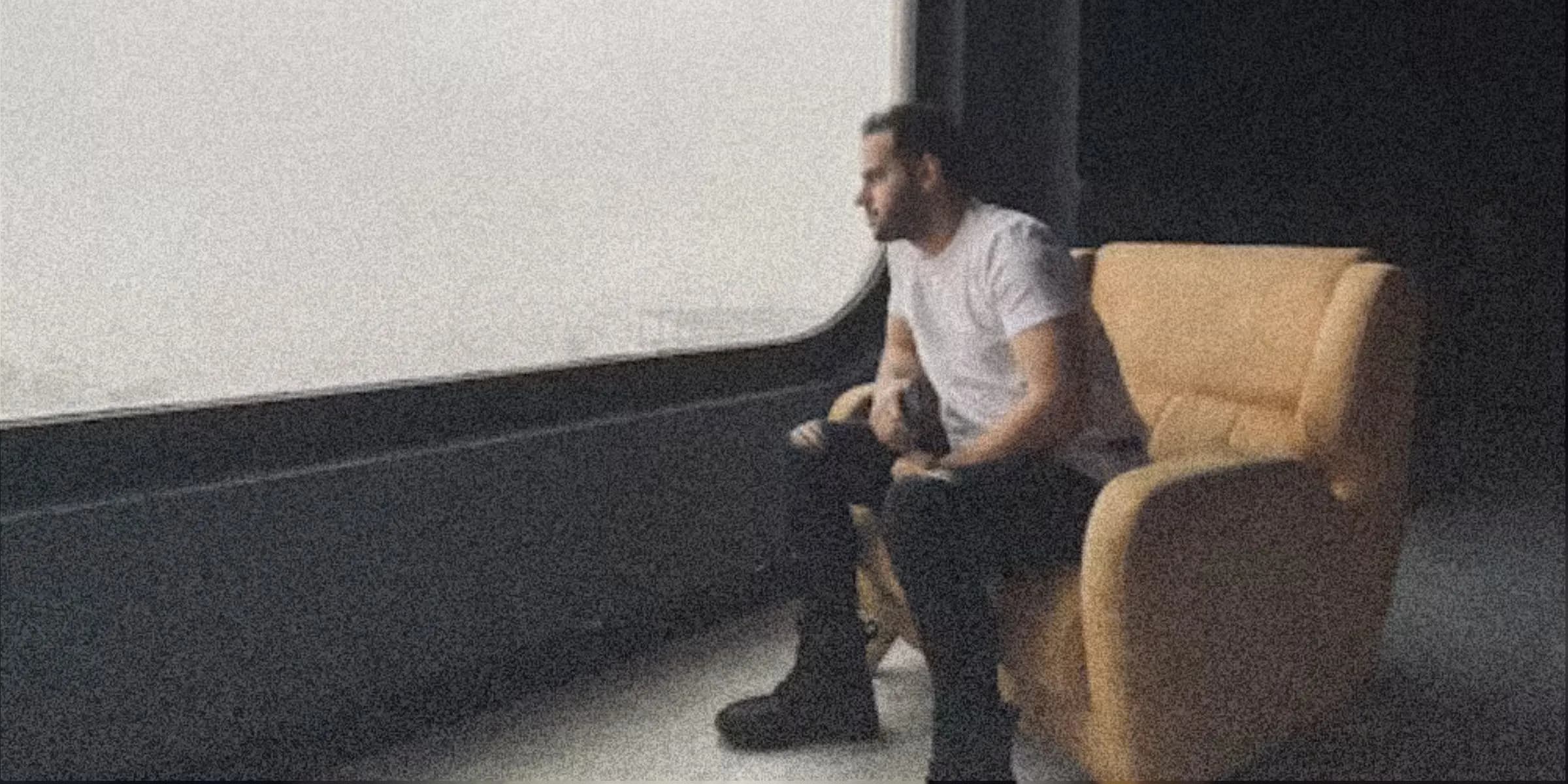 I was sitting all alone
