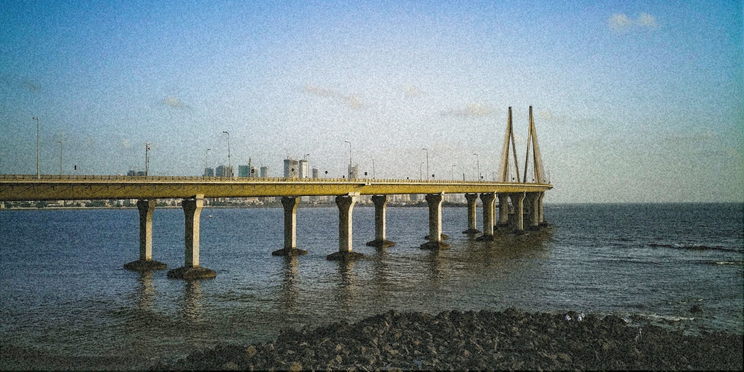 The Bandra–Worli sea