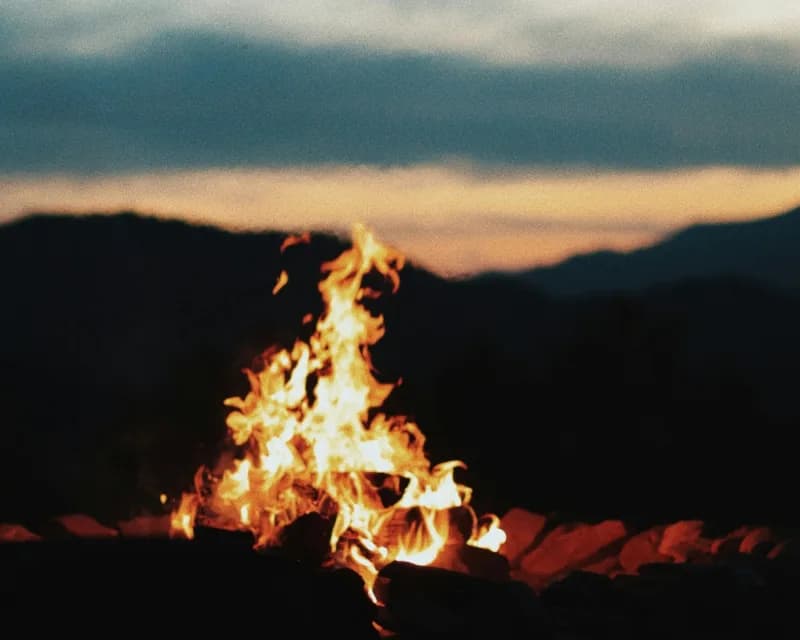 Fire on Mount Carmel