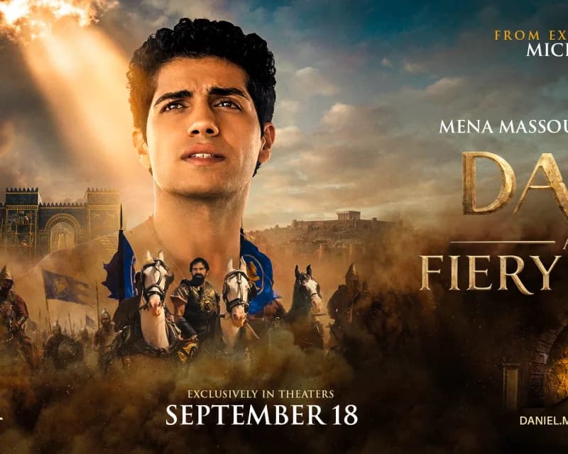 Daniel and the Fiery Furnace — Landscape Key Art